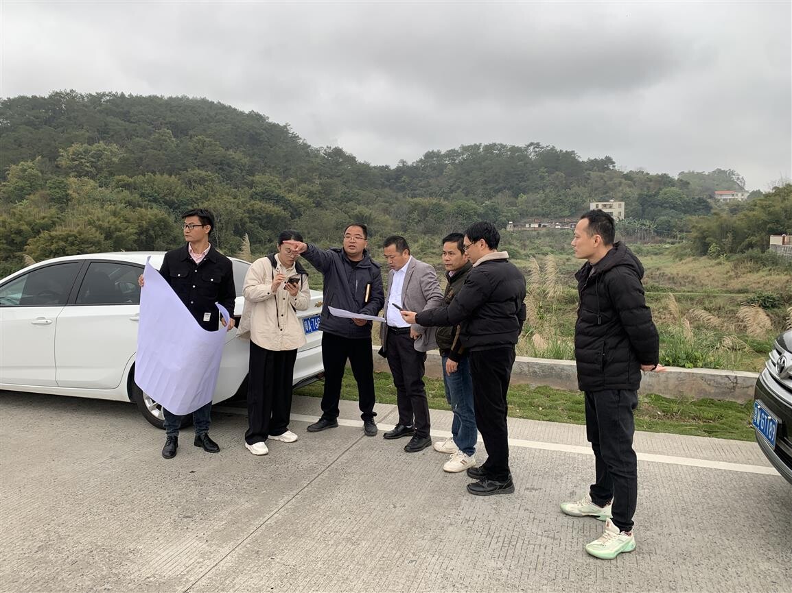 簡訊：郁南縣自然資源局主要領導帶隊調(diào)研指導建城鎮(zhèn)全域土地整治工作.wps_1